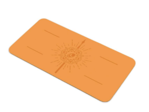 Liforme Yoga mat mini orange happiness €65