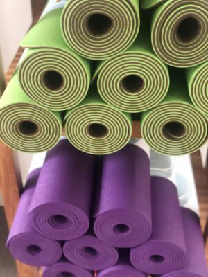 yoga mat calyana green/brown €85