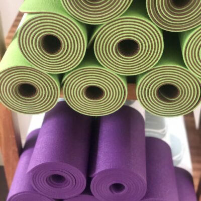 yogamat Calyana Groen:Bruin 85€