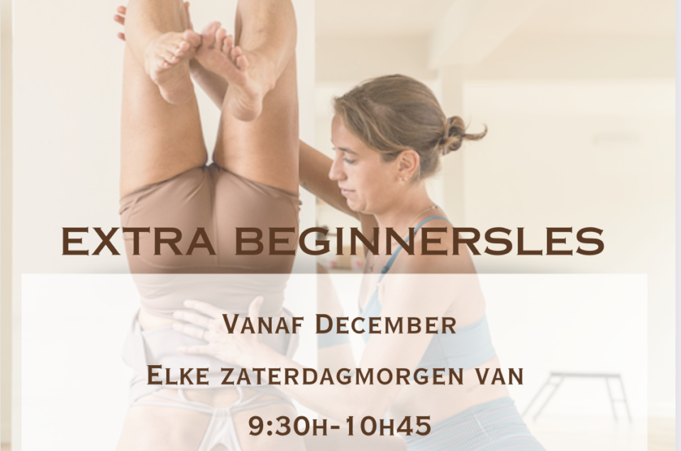 Opstart nieuwe les vanaf 02/12 te Brugge!